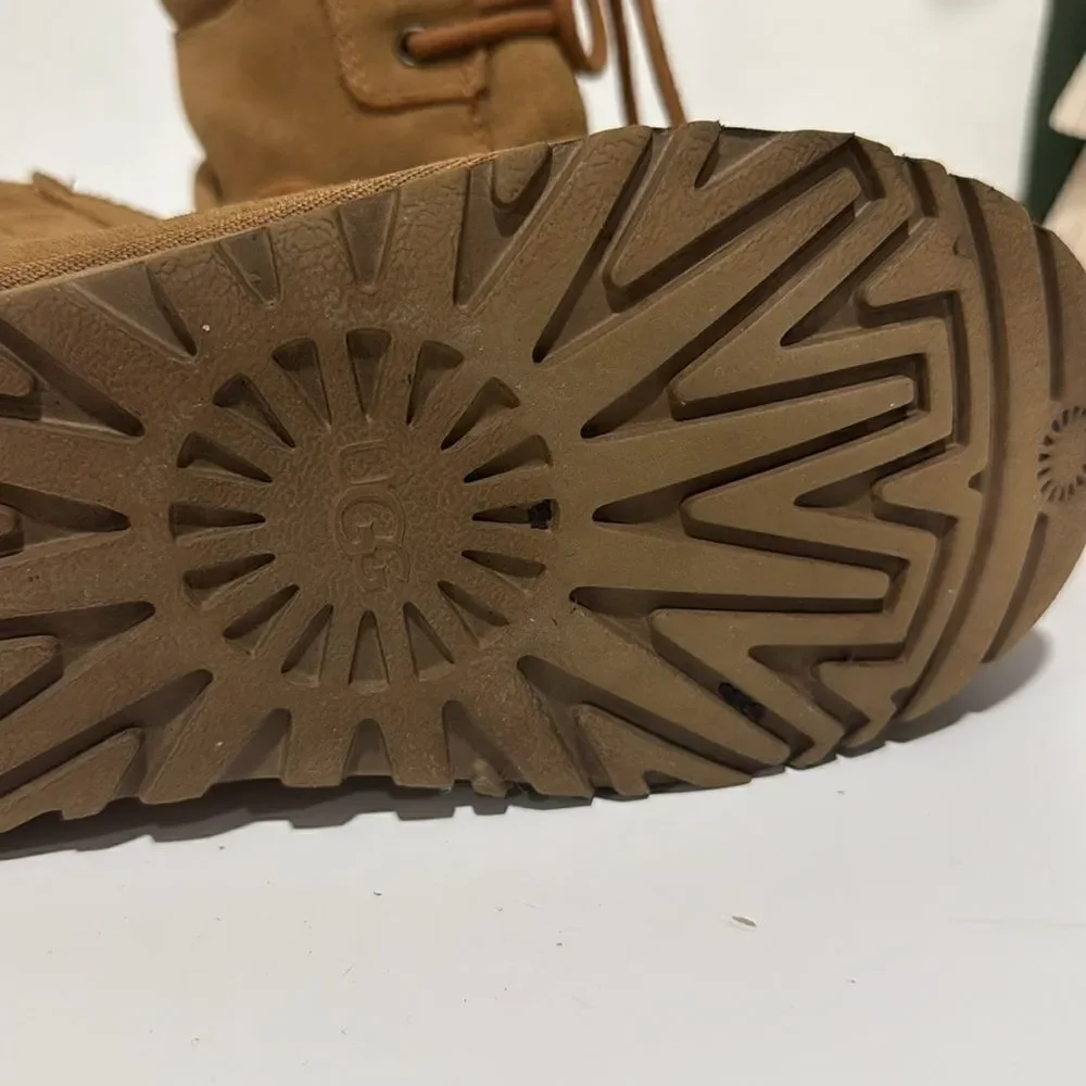 UGG NEUMEL HIKER CHESTNUT SUEDE Boots EUC